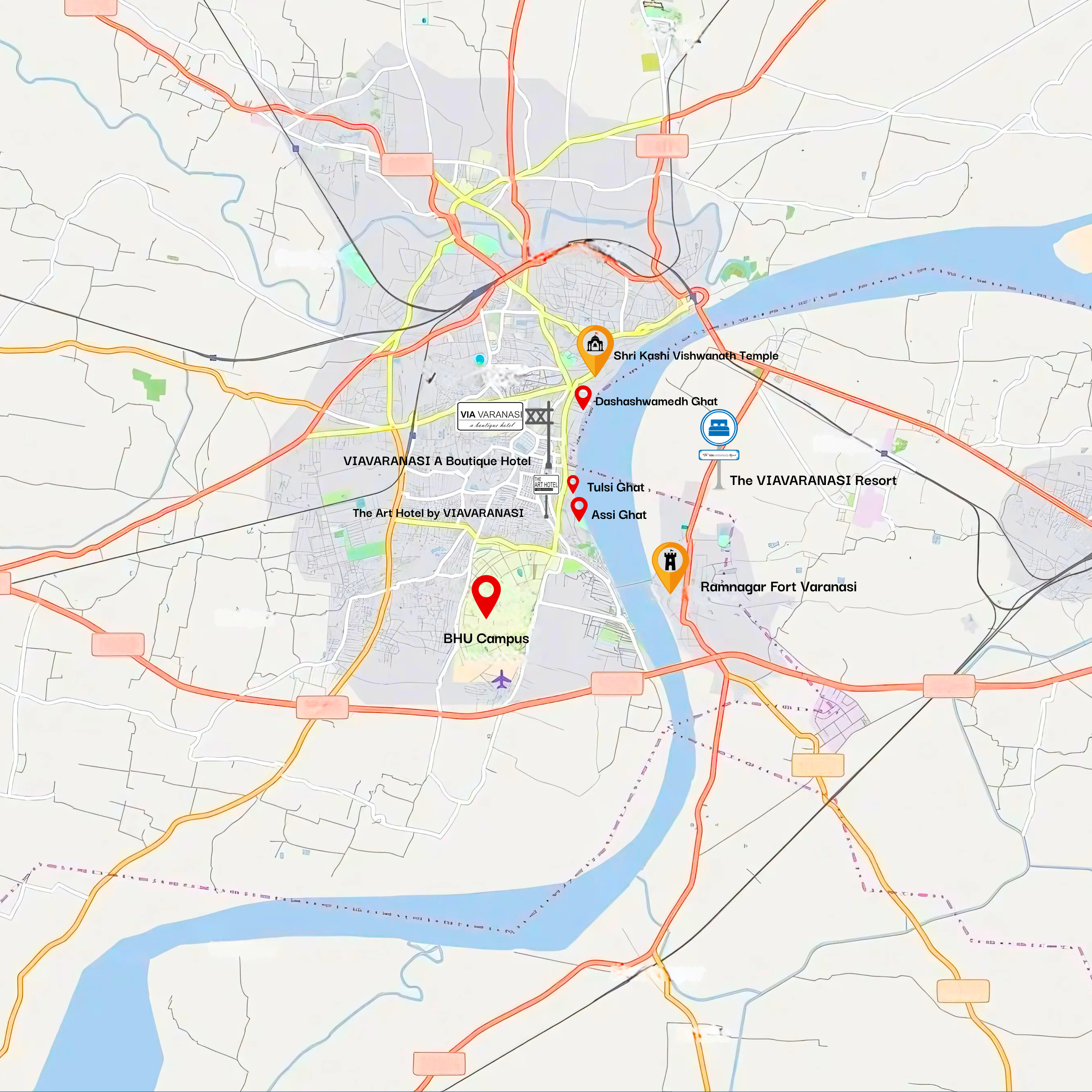 Stadia Inn Location Map